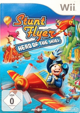Stunt Flyer: Hero of the Skies box art for Wii